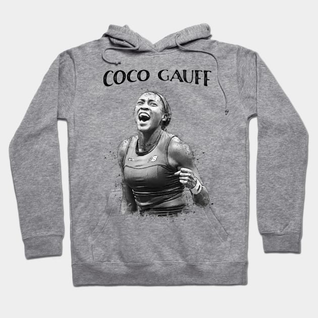 Coco Gauff Hoodie by Yopi